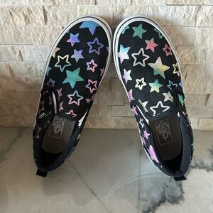 Girls Vans Asher Foil Star